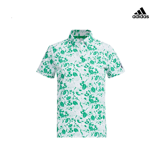 T-SHIRT ADIDAS W PLAY GREEN SS GRAPHIC POLO HS9025 GREEN