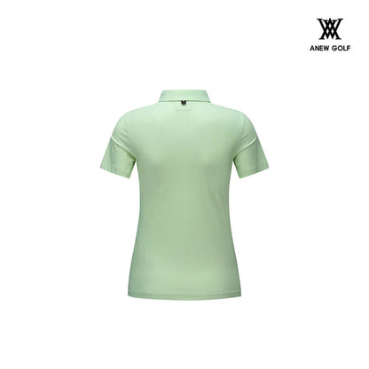 T-SHIRT ANEW AGDMWTS10 WOMEN COLLAR POINT BACK VENTILATION SHORT T-SHIRT_LN