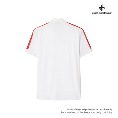 T-SHIRT CROSS M TOM POLO 1323731 WHITE