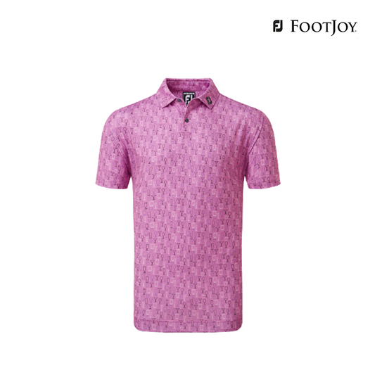 T-SHIRT FOOTJOY DM GLASS PRT LSL AF 82234 ORCHID