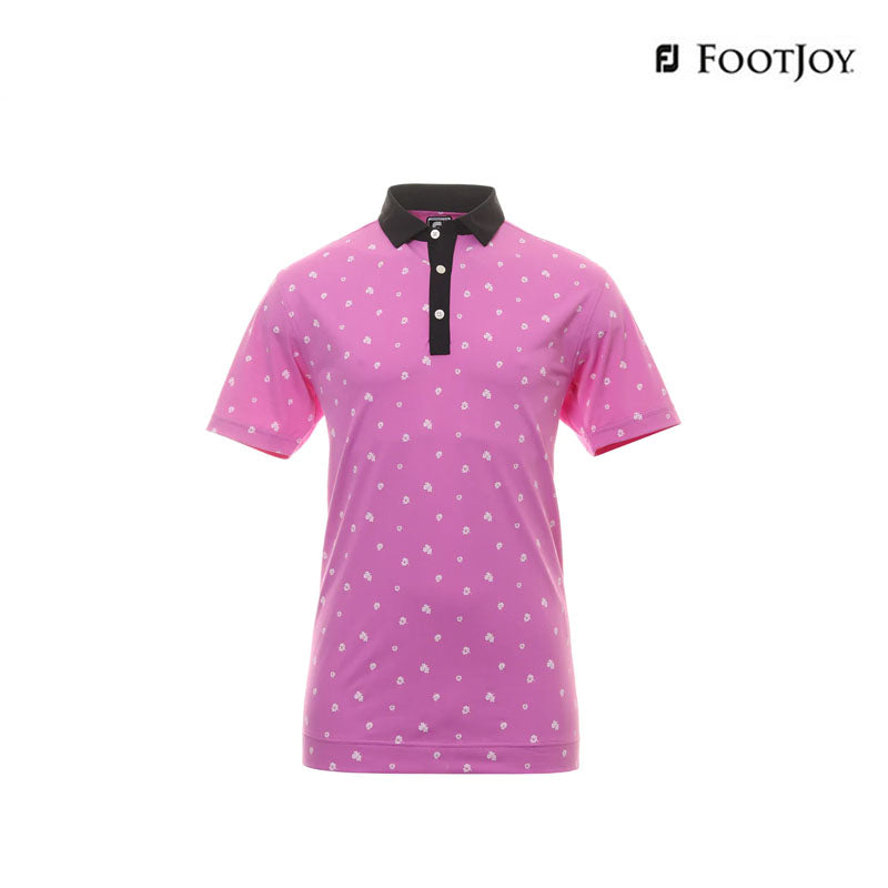 T-SHIRT FOOTJOY DM SCTRDFLRALSTRHPQ AF 82240 ORC/BK