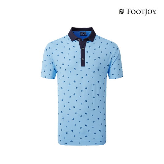 T-SHIRT FOOTJOY DM SCTRDFLRALSTRHPQ AF 82242 BL/NV