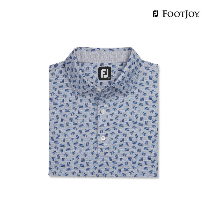 T-SHIRT FOOTJOY DS SKTCHD PRT LSL AF 82238 IRN/TWL