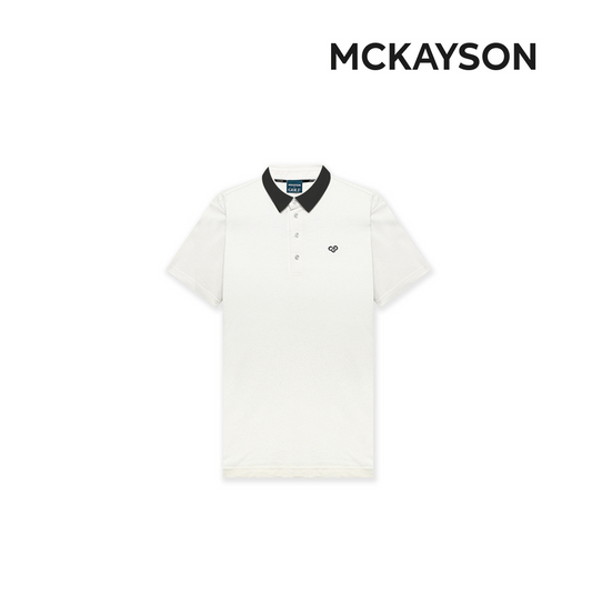 T-SHIRT MCKAYSON POLO T (SHORTS) MAM2TS505 MALE WHITE