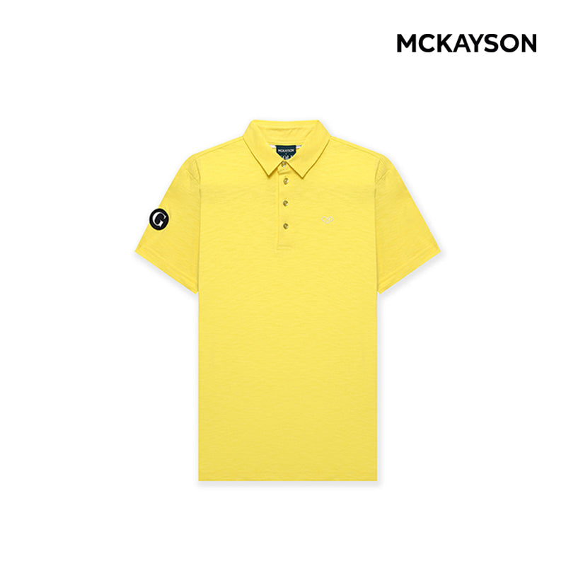 T-SHIRT MCKAYSON POLO T (SHORTS) MAM2TS506 MALE BUTTERCUP