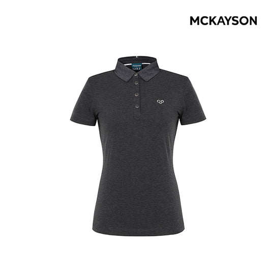 T-SHIRT MCKAYSON POLO T (SHORTS) MAW2TS502 FEMALE DK/GREY