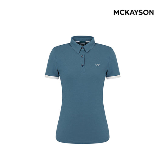 T-SHIRT MCKAYSON POLO T (SHORTS) MAW2TS503 FEMALE MCKAY BLUE
