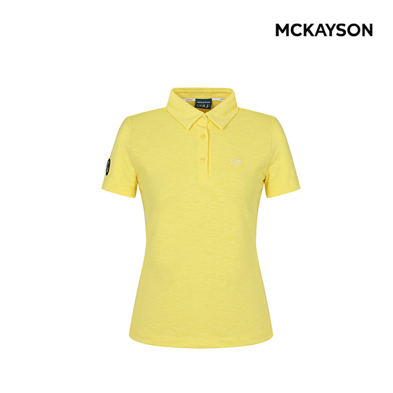 T-SHIRT MCKAYSON POLO T (SHORTS) MAW2TS506 FEMALE BUTTERCUP