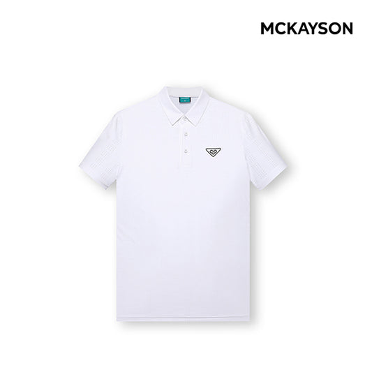 T-SHIRT MCKAYSON POLO T (SHORTS) MBM2TS103 MALE WHITE