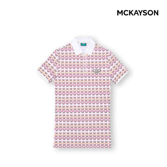 T-SHIRT MCKAYSON POLO T (SHORTS) MBW2TS203 FEMALE RED