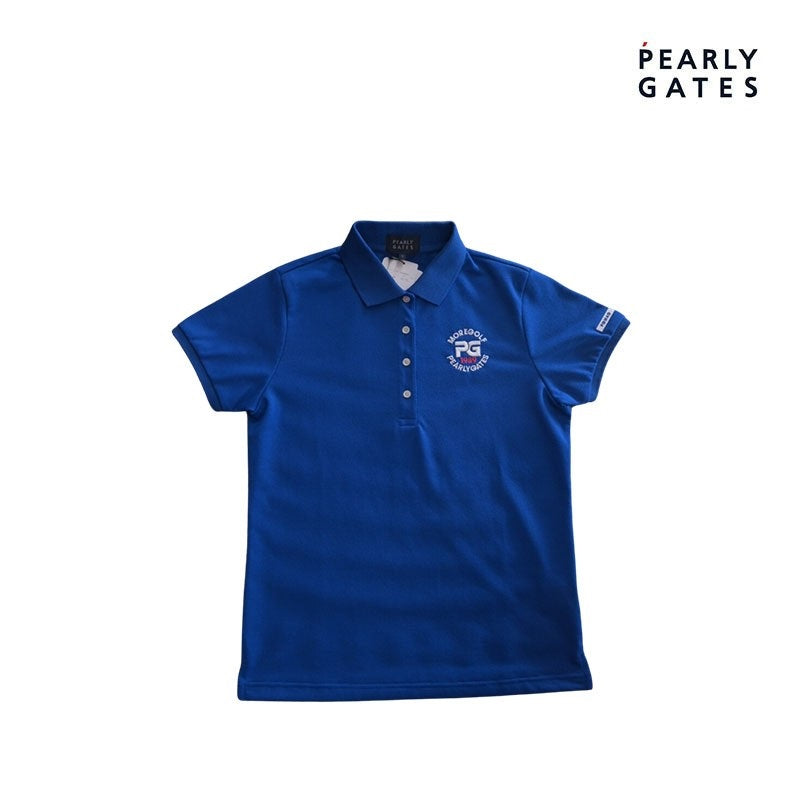 T-SHIRT PEARLY GATES MORE GOLF 053-1260601 BLUE