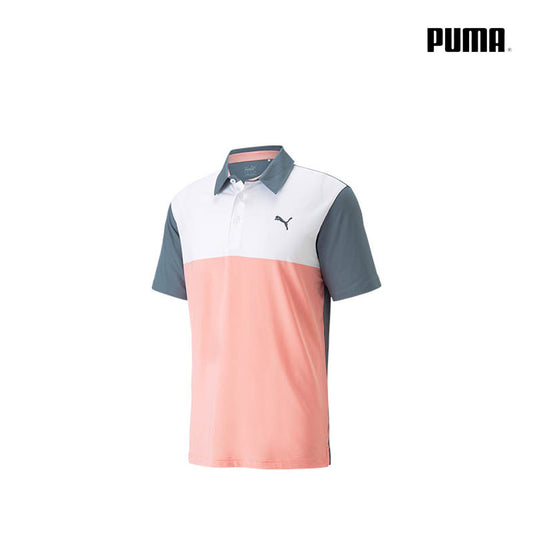 T-SHIRT PUMA MEN 53744804 CLOUDSPUN COLORBLOCK GREY