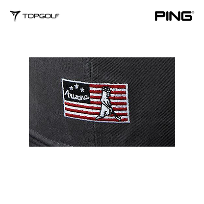 PING CAP FLAT BILL NATIVE HW2501 CHARCOAL