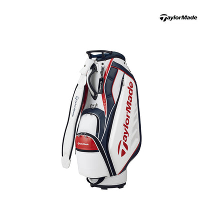 TAYLORMADE CADDIE BAG AUTH-TECH 9.5" N9465601 23 WHT/NV/RED