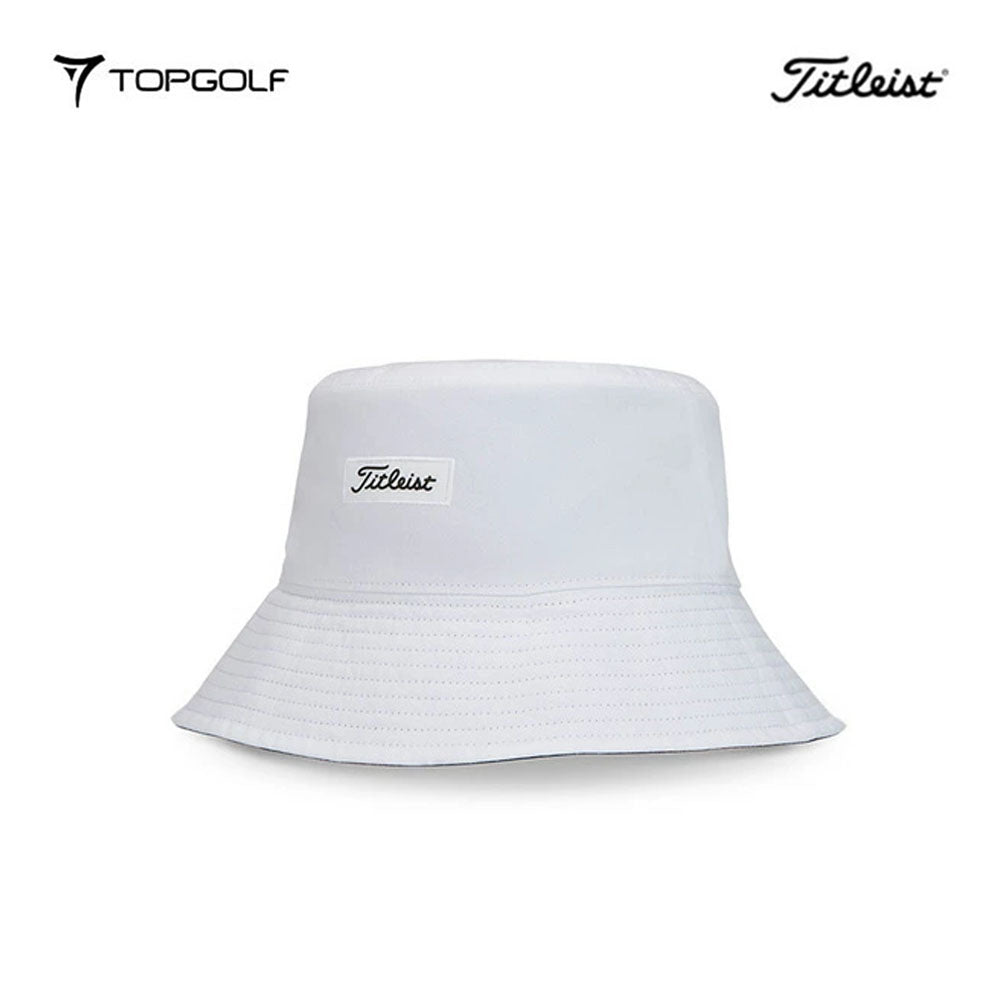 TITLEIST BUCKET HAT REVERSIBLE CHARLESTON TH24FRCBN2-10 WHITE/BLACK