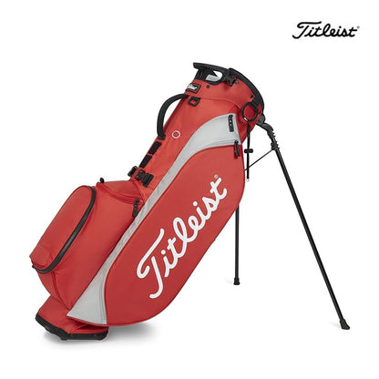 TITLEIST STAND BAG PLAYERS 4 TB23SX4A-62 RED/GRAY ASIA