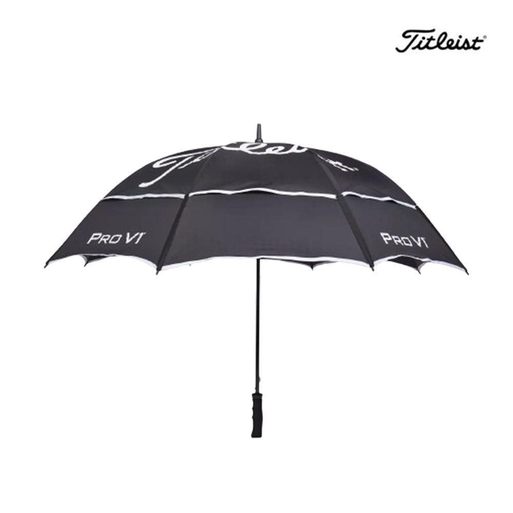 TITLEIST UMBRELLA TOUR DBL TA23TDCU-01 BLACK/WHIT