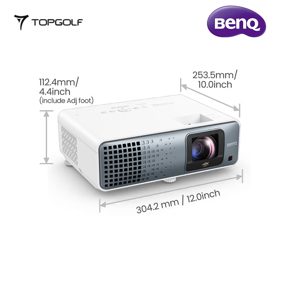 BenQ TK710STi 4K Laser Short Throw Projector – 3200 ANSI, Android TV