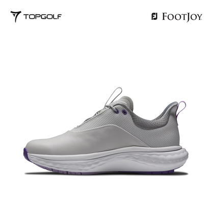 FOOTJOY SHOES 97809 EF QUANTUM EXCEL W GRY/WHT/PPL
