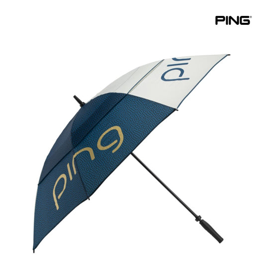 UMBRELLA PING G LE 3 DOUBLE CANOPY 233 NAVY/GOLD