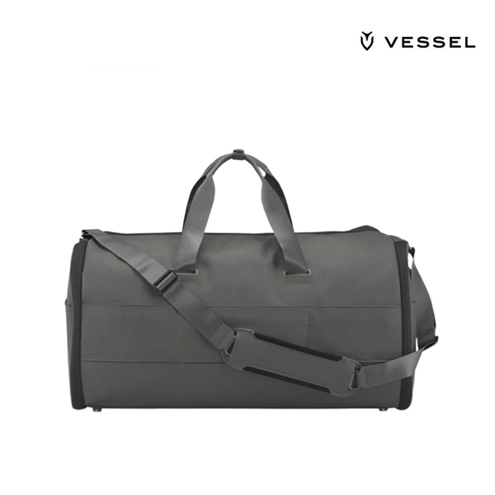 VESSEL DUFFEL BAG 3101120-14 SIGNATURE GARMENT PEBBLED GREY