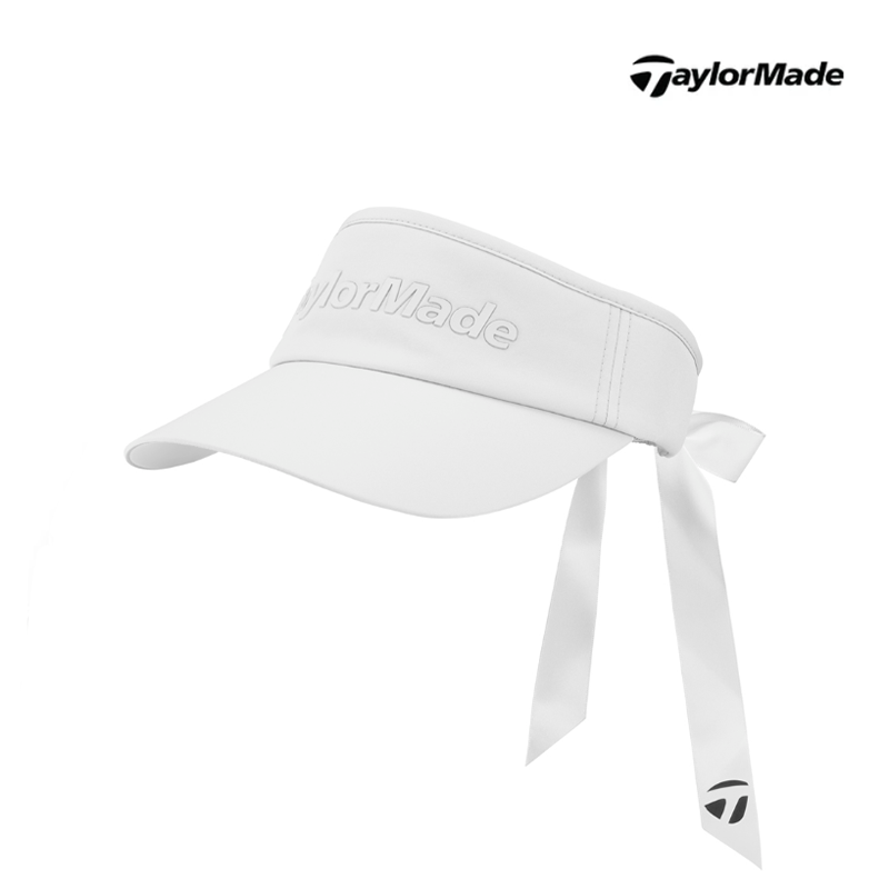 VISOR TAYLORMADE N9456401 S23 W H.CROWN RIBBON WMN (WHITE)