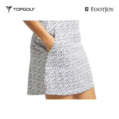 FOOTJOY SKORT W 31589 EF KNIT NV FLORAL
