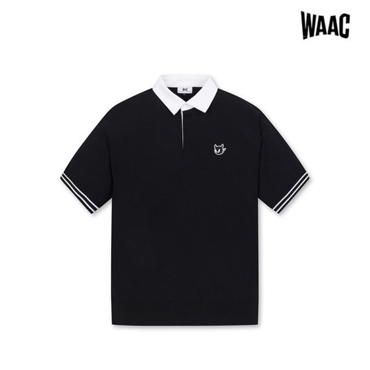WAAC POLO SHIRT 24SS MEN WMWAM24201-BKX