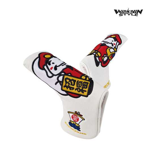 WINWIN PUTTER COVER BLADE LUCKY GODS PCB-304 WH