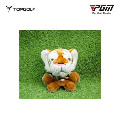 PGM GT045 GOLF DRIVER WOODS COVER HEAD ANIMAL EDITION TIGER YL