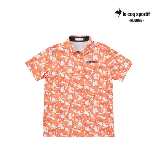 atasan pria golf Le Coq Polo M Lg5Shsr5M Rjm St Forc. Leaf Short Sleeve Or00 25Ss