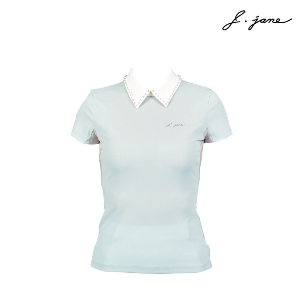 T-Shirt J. Jane New Pearl Collar Melon