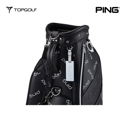 PING CADDIE BAG CB-L2503 MONOGRAM BLACK