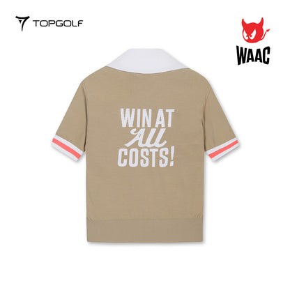 WAAC Sweater Wanita SS25 - Model WWWAM25204-BEX | Sweater Fashionable dengan Desain Modern