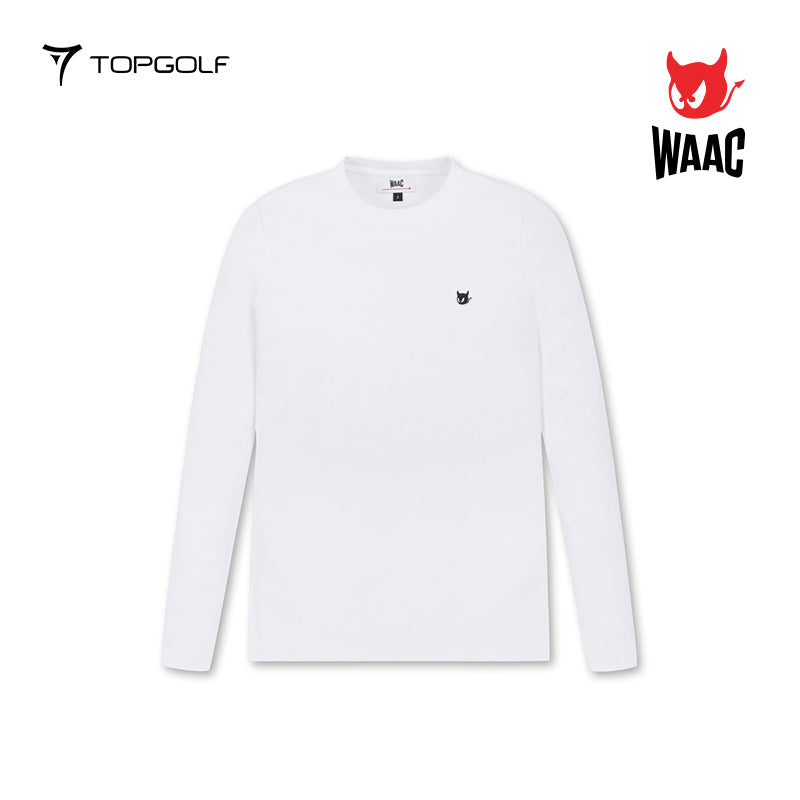WAAC Polo Long Sleeve Wanita SS25 - Model WWTBM25206-WHX | Polo Elegan dengan Lengan Panjang