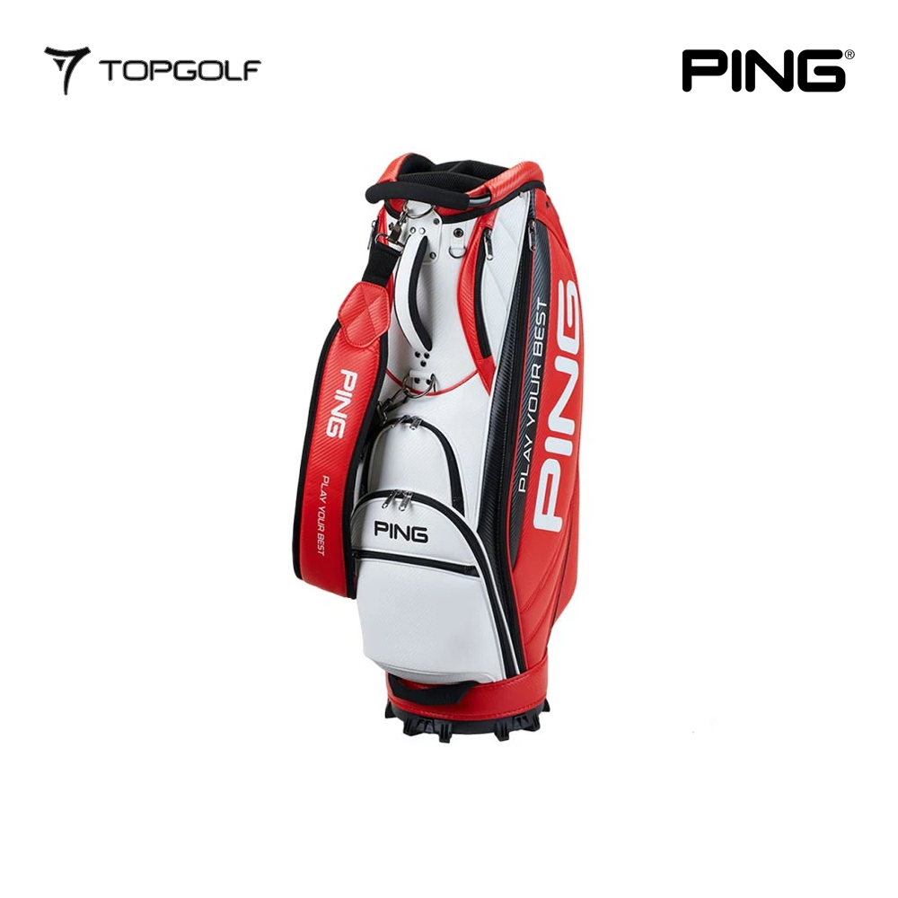 PING CADDIE BAG CB-U2502 SOFT PU RED