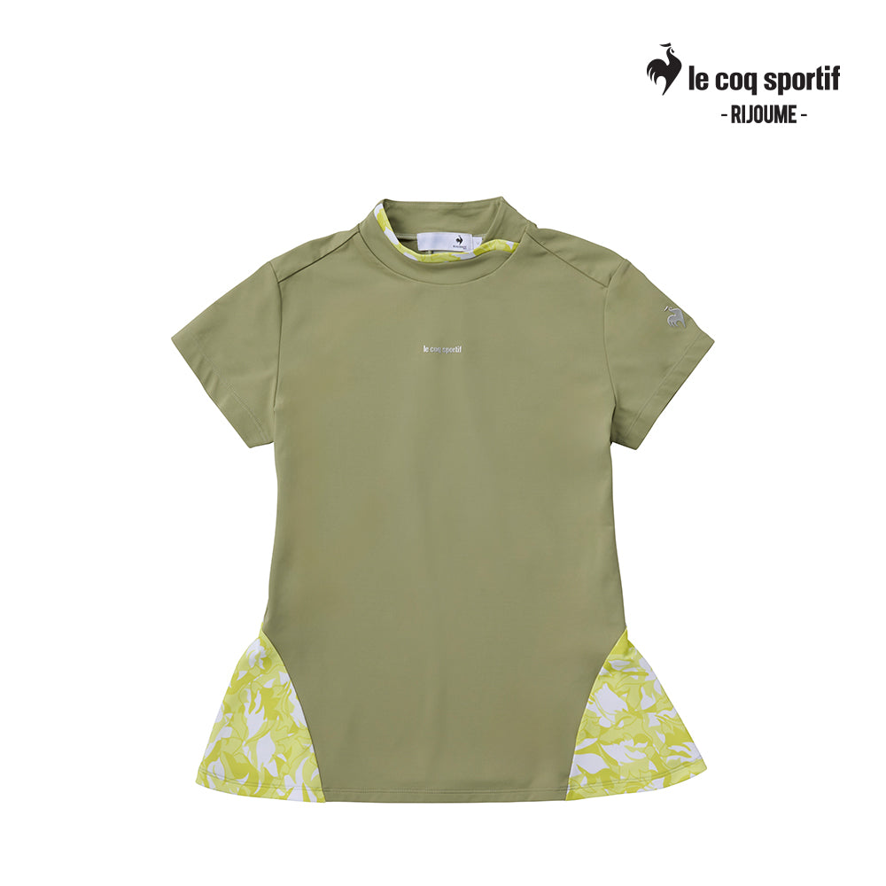 Le Coq Polo W Lg5Shsr0L Rjm Flare Mock Neck Short Sleeve Kh00 25Ss