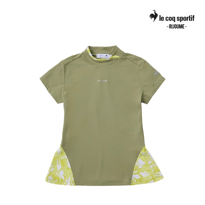 Le Coq Polo W Lg5Shsr0L Rjm Flare Mock Neck Short Sleeve Kh00 25Ss