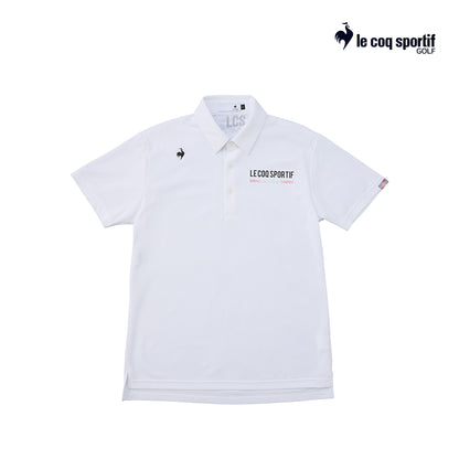 atasan pria golf  Le Coq Polo M Lg5Shs17M 30Th Short Sleeve Wh00 25Ss