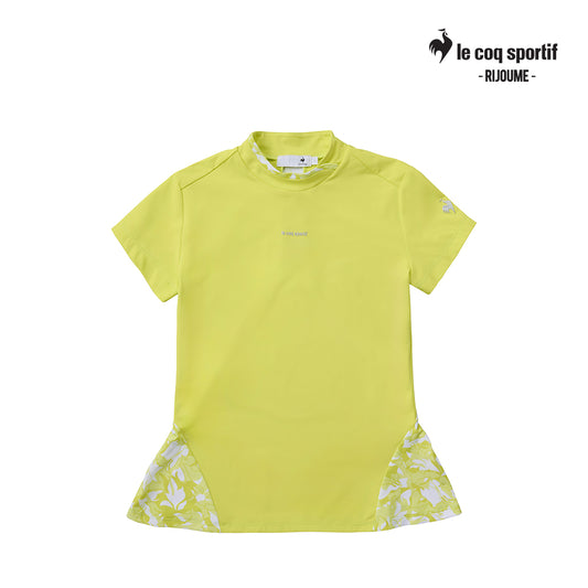 atasan wanita golf Le Coq Polo W Lg5Shsr0L Rjm Flare Mock Neck Short Sleeve Yl00 25Ss