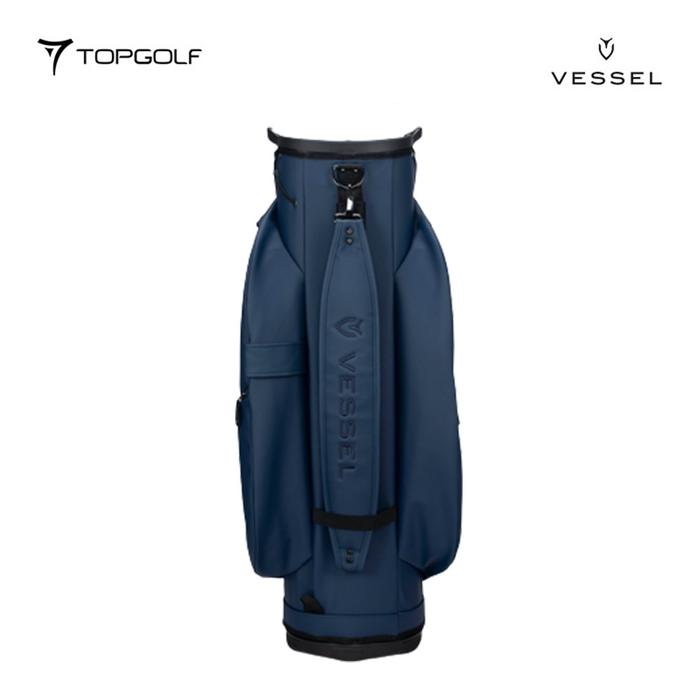 CADDIE BAG VESSEL LUX XV 2.0 22 PEBBLED NAVY