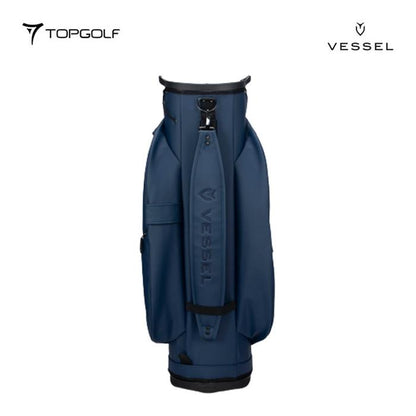 CADDIE BAG VESSEL LUX XV 2.0 22 PEBBLED NAVY