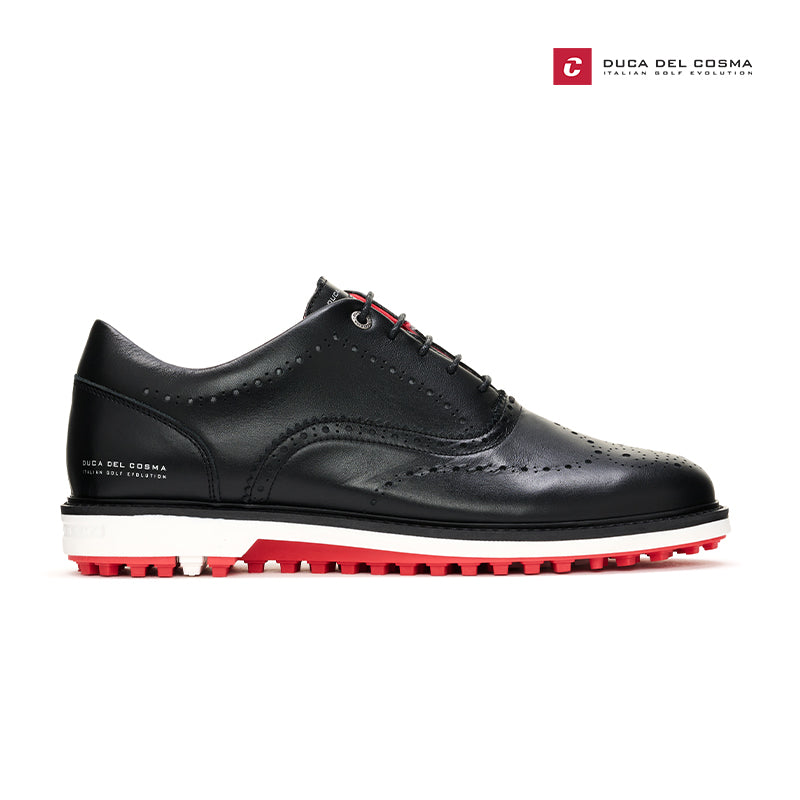 DUCA DEL COSMA SHOES M 124254-109 CHURCHILL BLACK