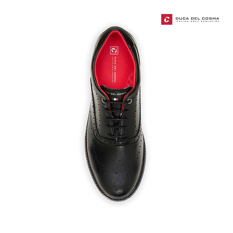 DUCA DEL COSMA SHOES M 124254-109 CHURCHILL BLACK