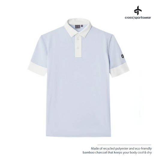 T-SHIRT CROSS M ANDY POLO 1323831 BLUE