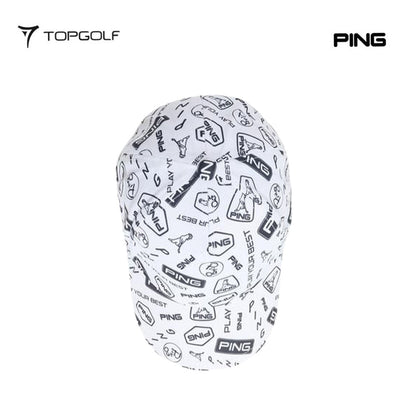 topi golf PING JAPAN CAP M 6215187273 ALL-OVER PRINT