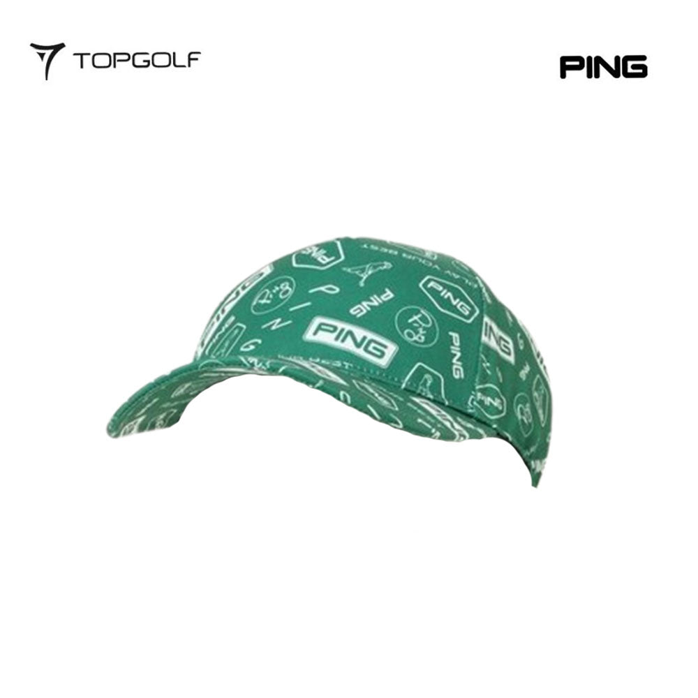topi golf PING JAPAN CAP M 6215187273 ALL-OVER PRINT