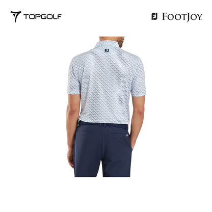 FOOTJOY POLO 32604 MEN FS FIGURE PRT LSL NAVY