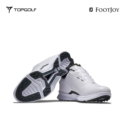 FOOTJOY SHOES M 55424 FS M FJ FUEL BOA WHT/WHT/GRY