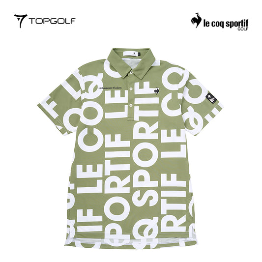 Le Coq Polo M Lg5Shs05M Big Logo Vert. Short Sleeve Kh00 25Ss